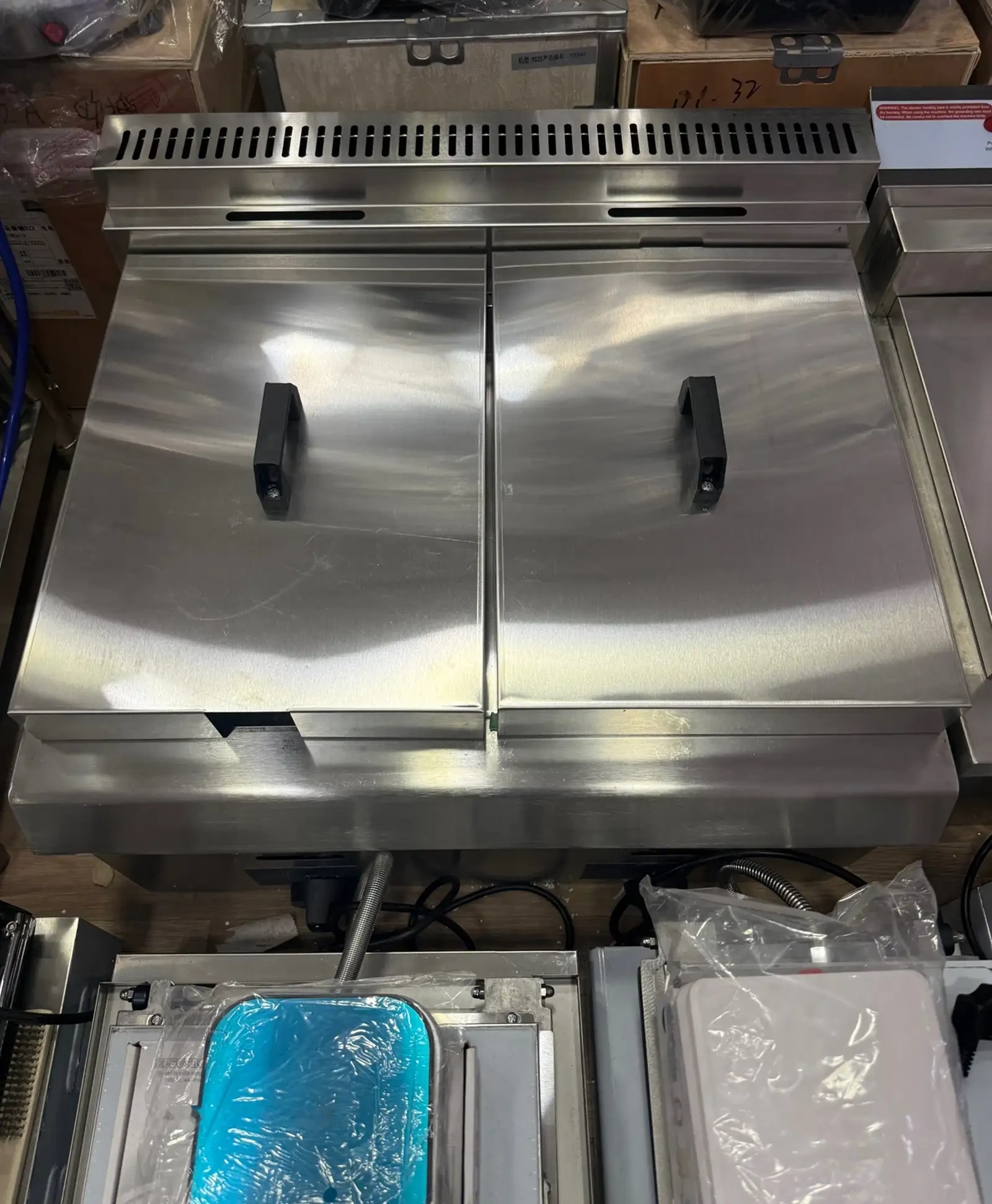 Фритюрница газовая