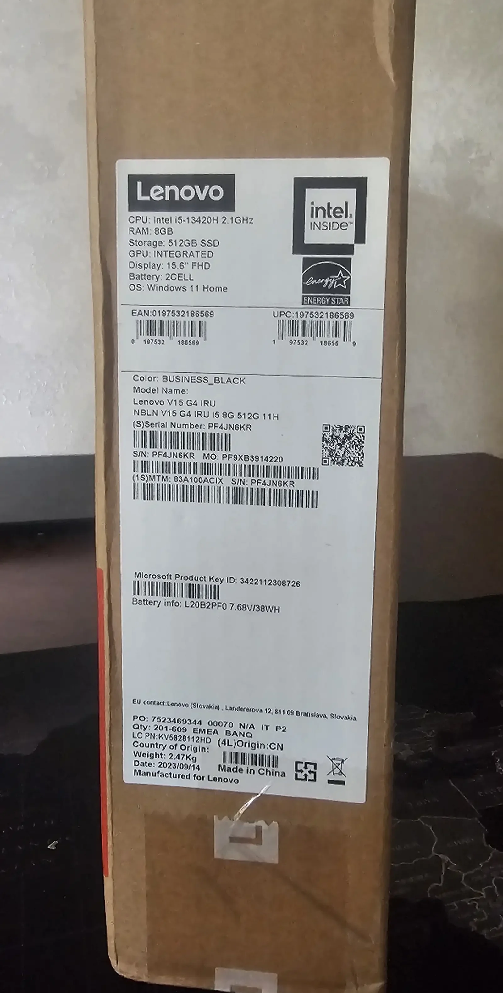 Ноутбук Lenovo V15 G4 Core i5 13