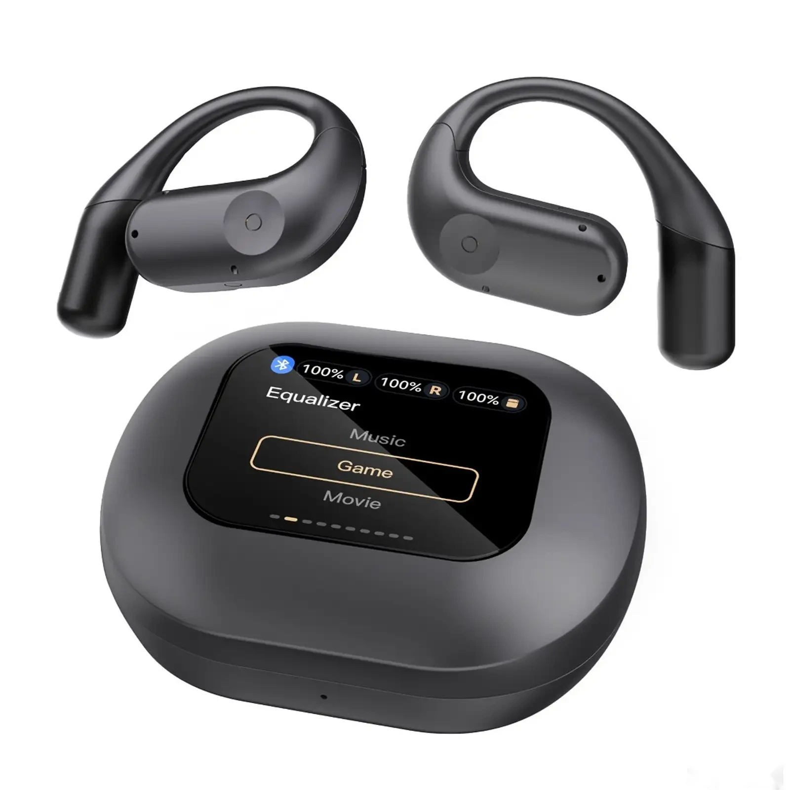 Беспроводные наушники Powerology Open-Ear Air Conduction ENC TWS — фото 2
