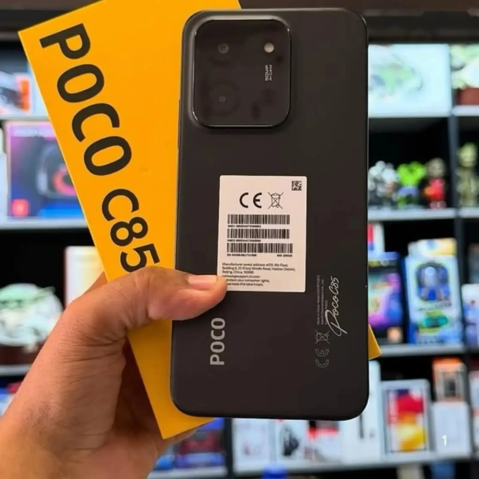 Xiaomi Poco C85 6+3/128Gb black 6000Мач — фото 2