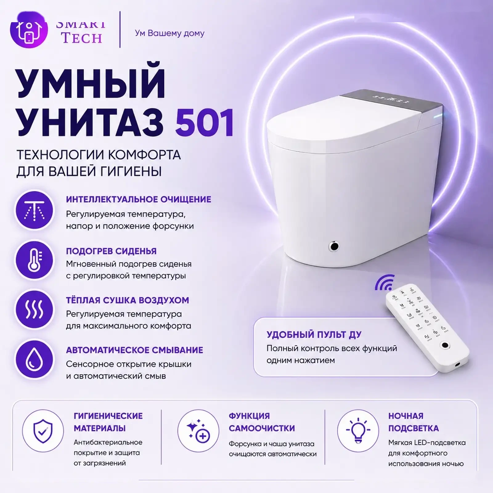 Умный унитаз