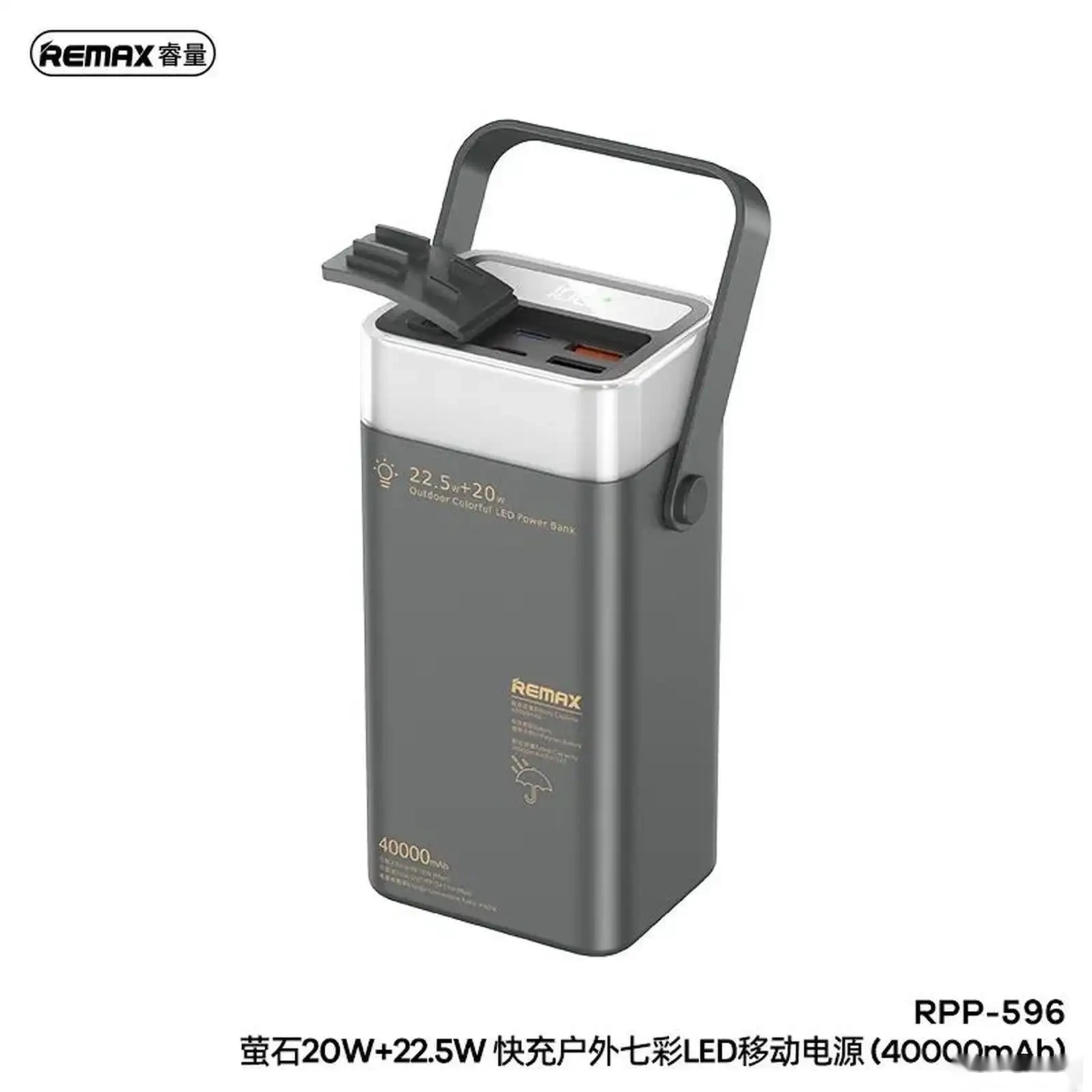 Внешний аккумулятор Remax RPP-596 40000mAh — фото 2
