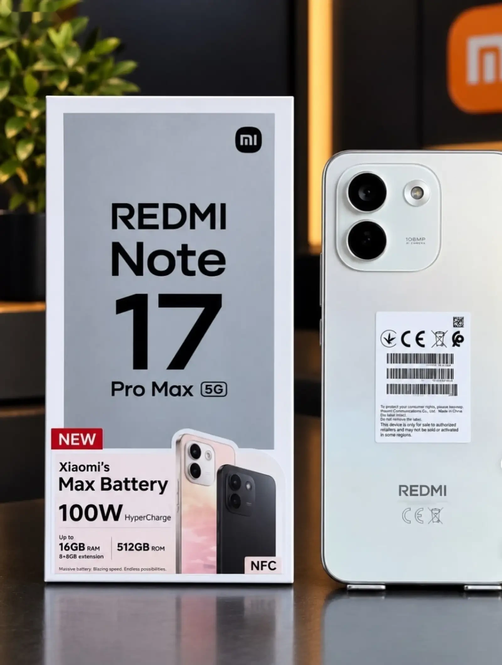 Xiaomi Redmi Note 17pro Max 5G 8+4/512Gb Black Global Version — фото 3