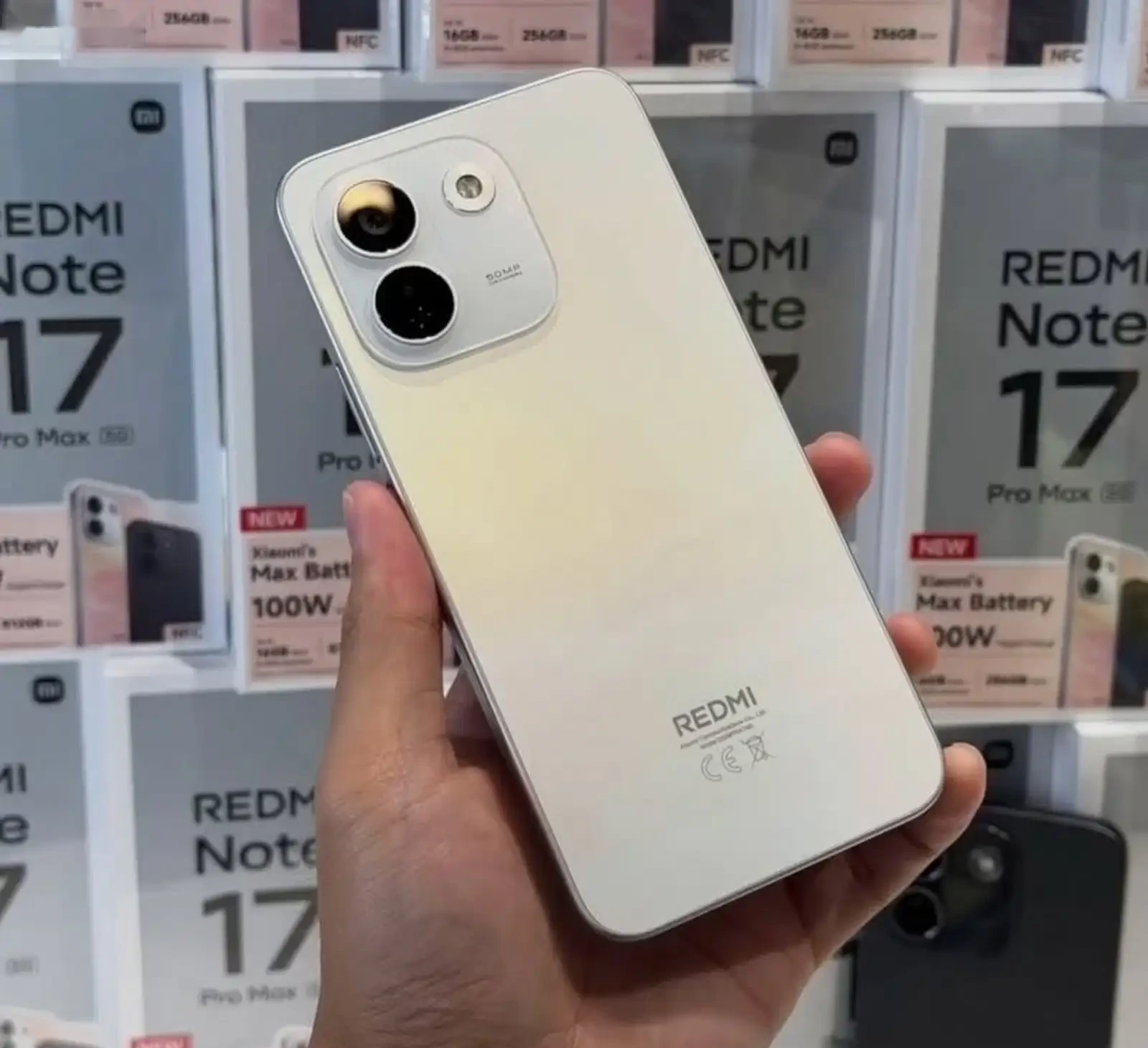 Xiaomi Redmi Note 17pro Max 5G 8+4/256Gb White 10000Мач — фото 3