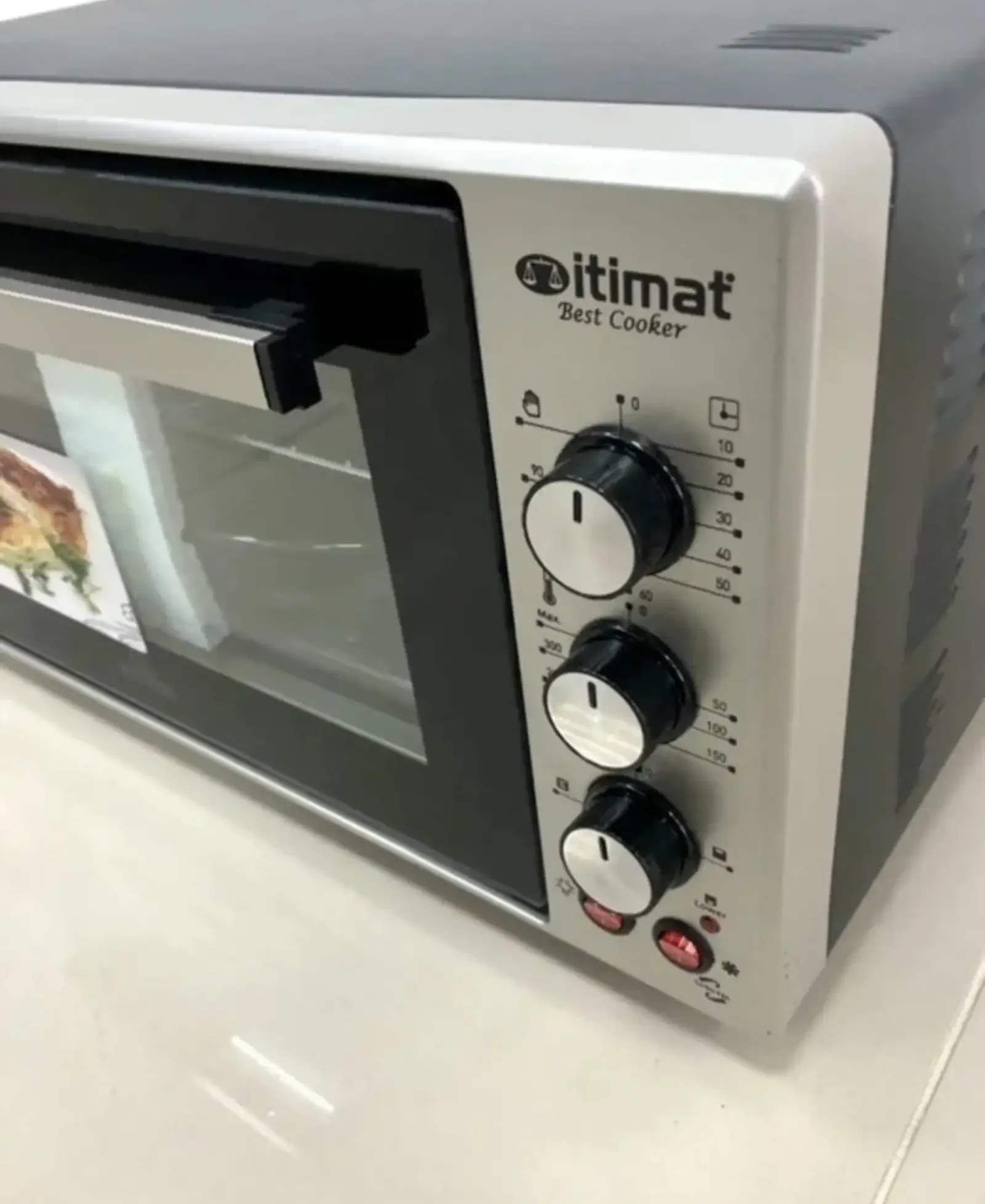Электрическая печь Itimat I-60TTFLG-A13, 60 л, 1800 Вт, Серый