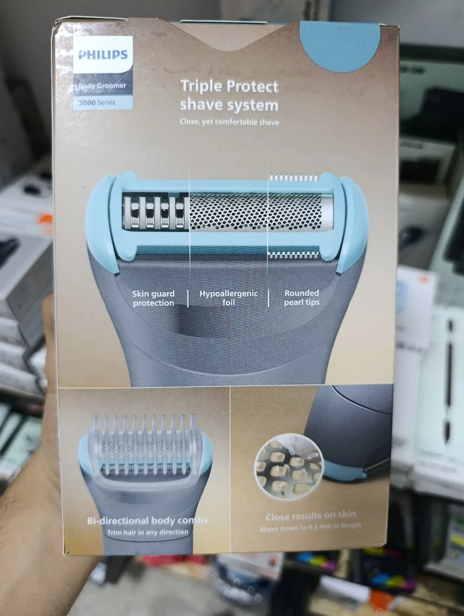 Триммер Philips bodygroom 3000 series bg3480/15 — фото 2