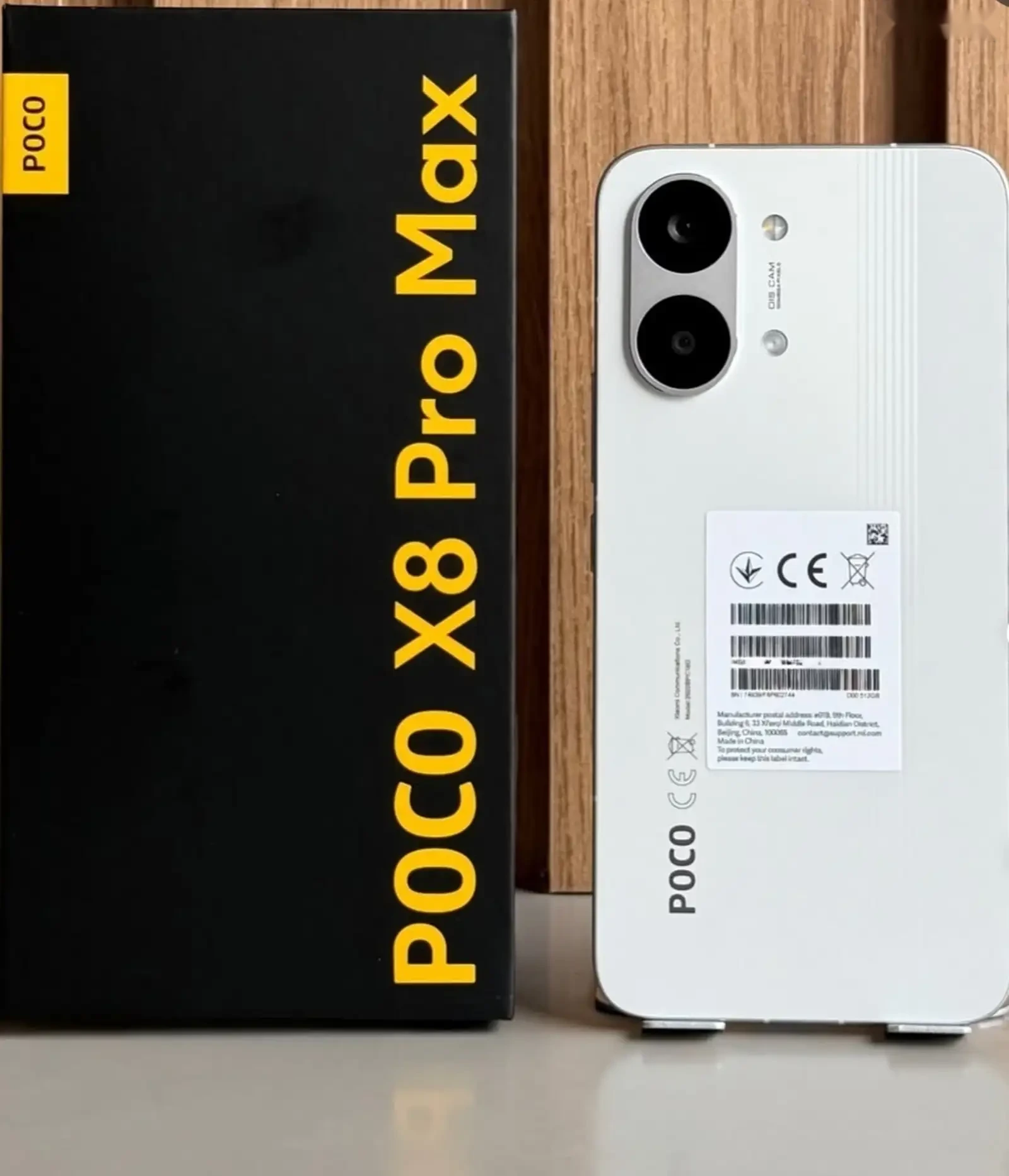 Xiaomi Poco X8pro Max 5G 12+6/512Gb Black 8500Мач — фото 2