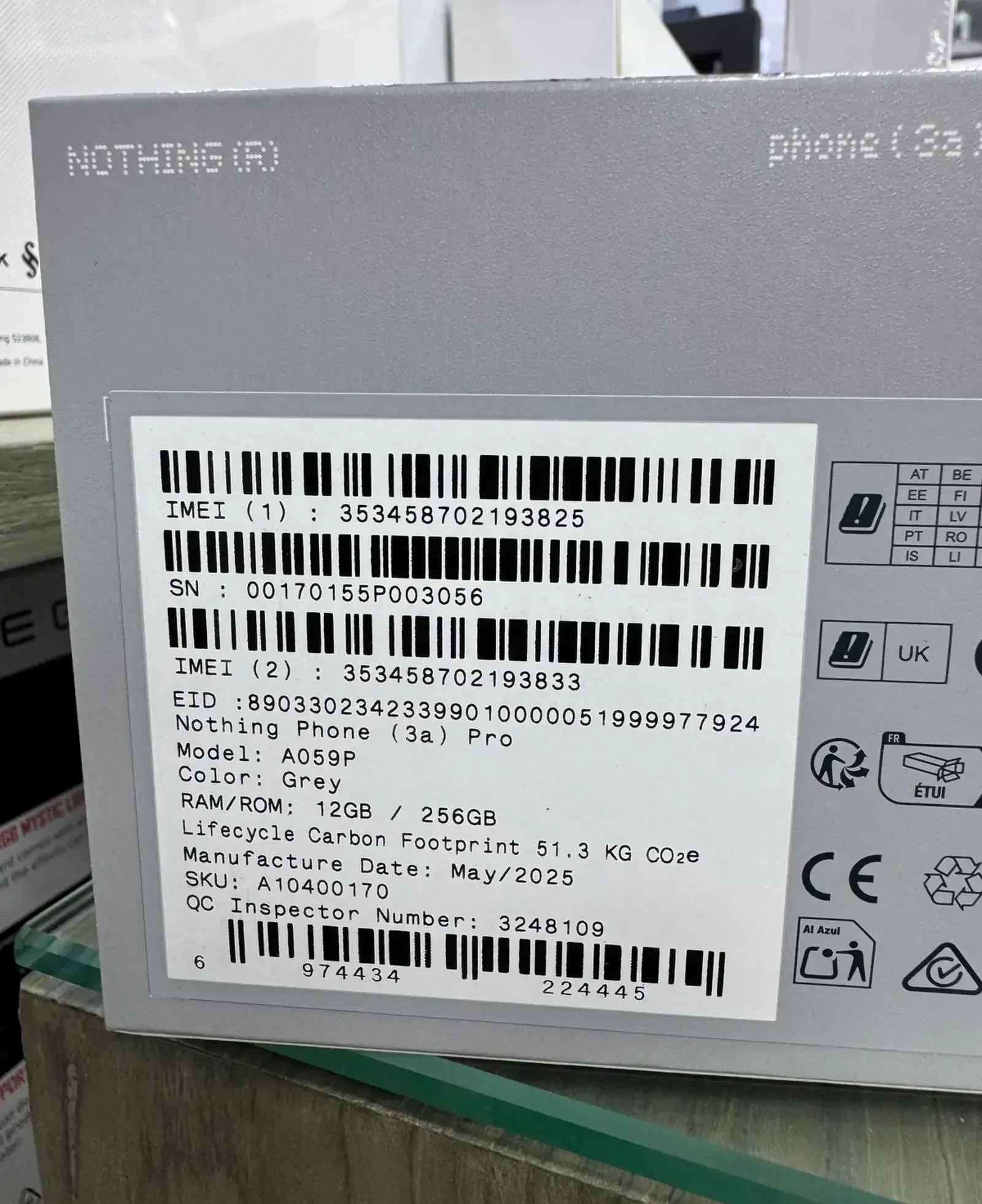 Nothing Phone 3a Pro 12GB 256GB