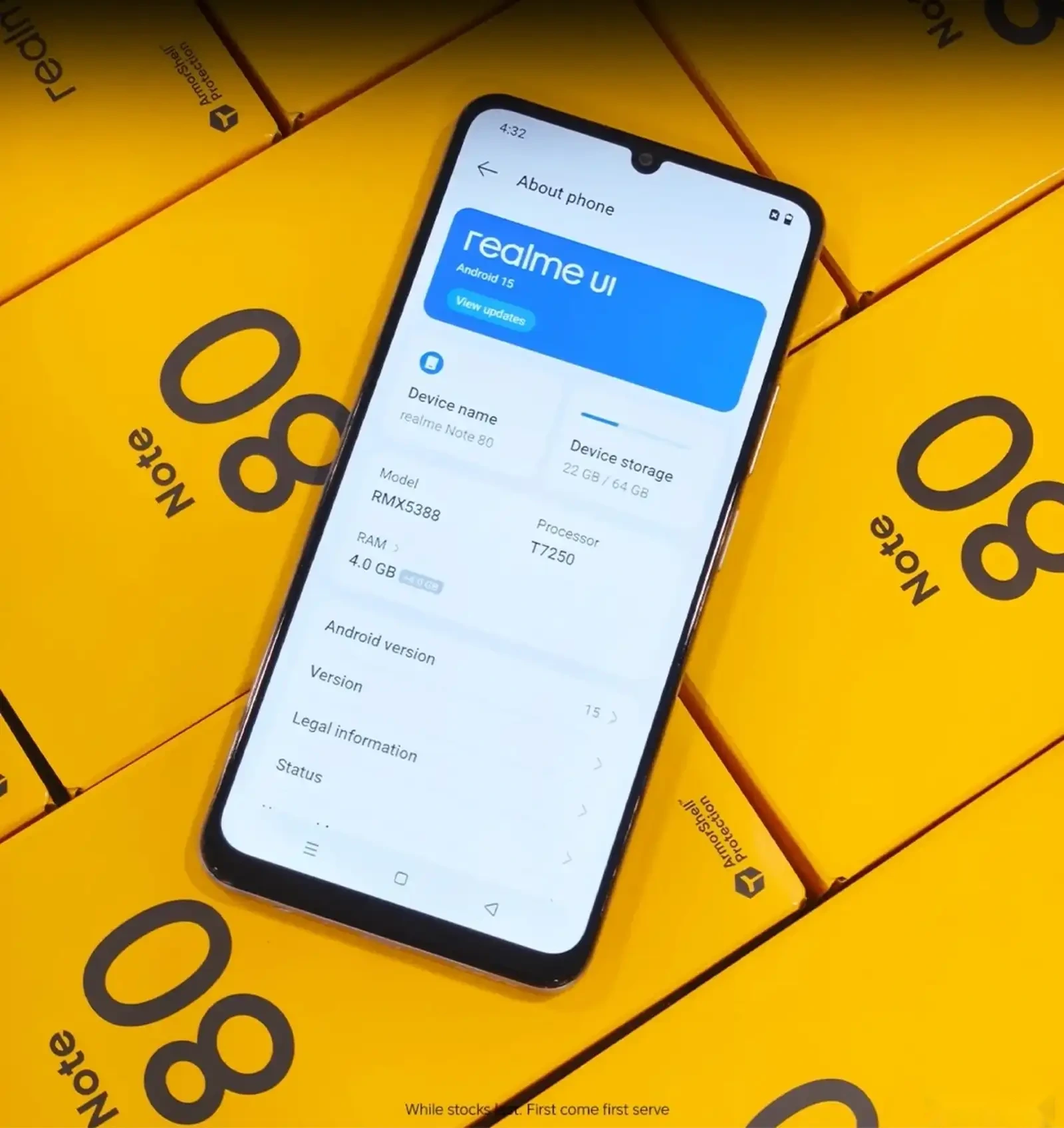 Realme Note 80 4+4/64GB — фото 5