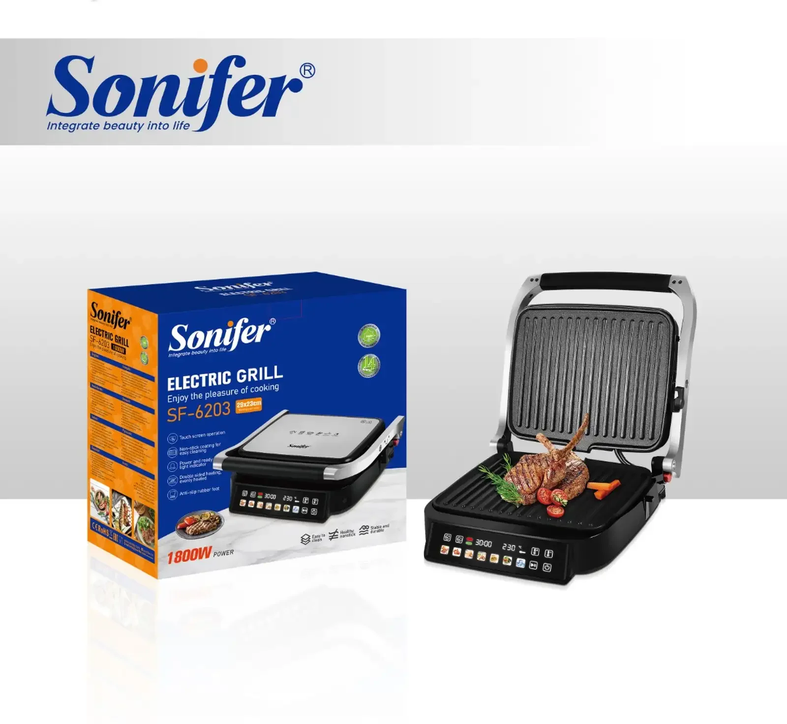 Тостер sonifer-sf-6203