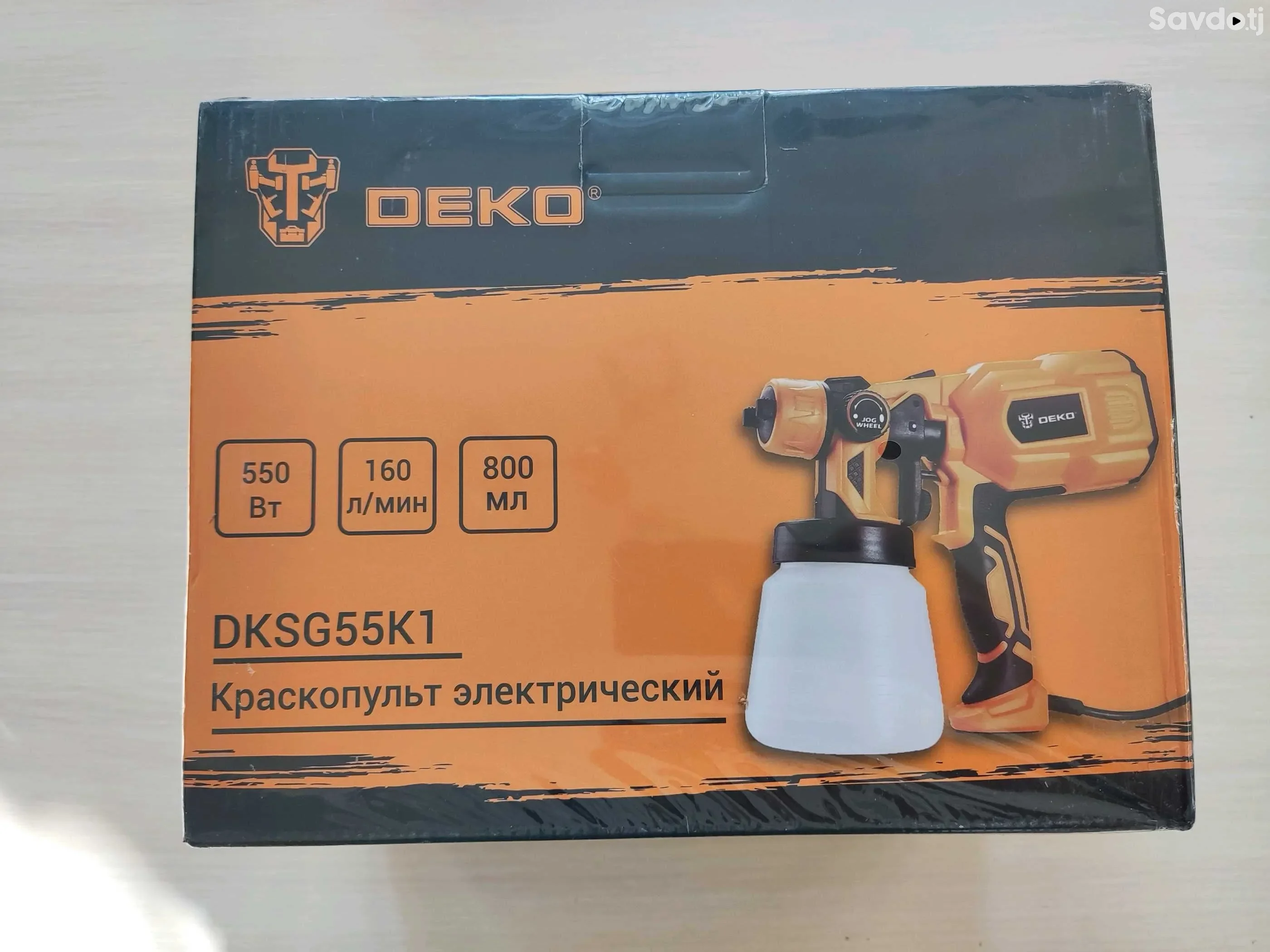 Краскопульт электрический Deko