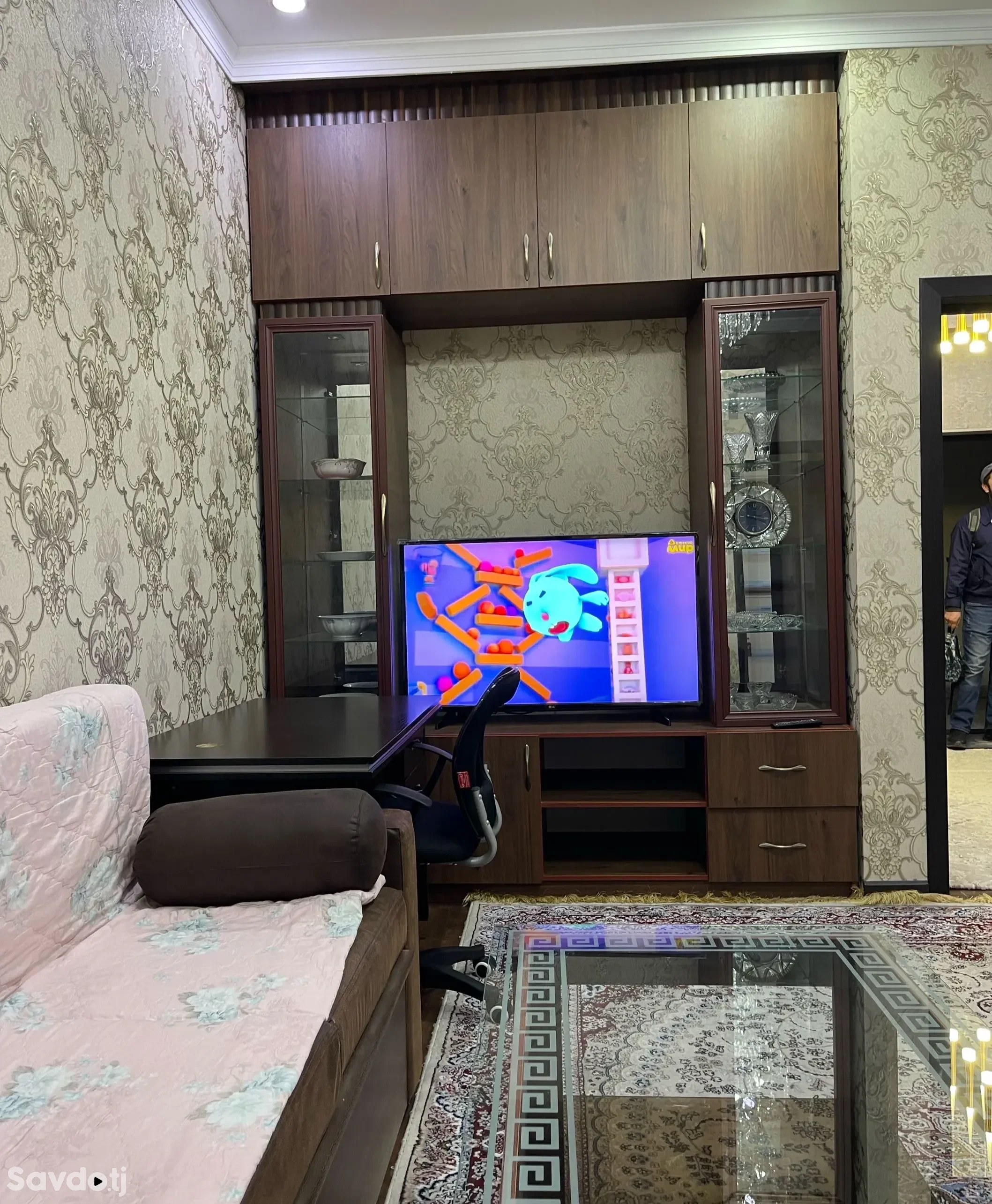 2-к квартира, 3 этаж, 60 м², Овир/И Сомони