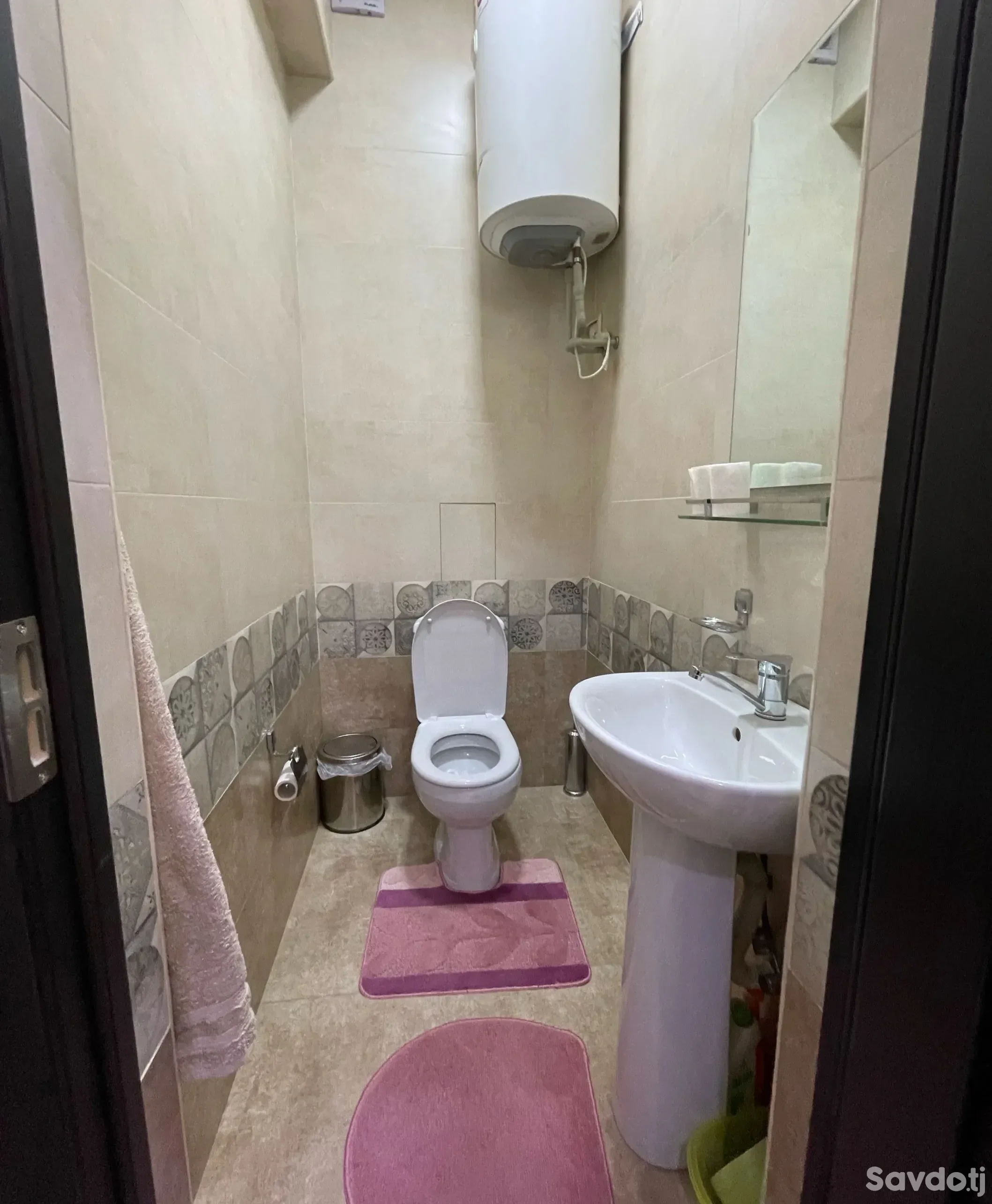 2-к квартира, 3 этаж, 60 м², Овир/И Сомони