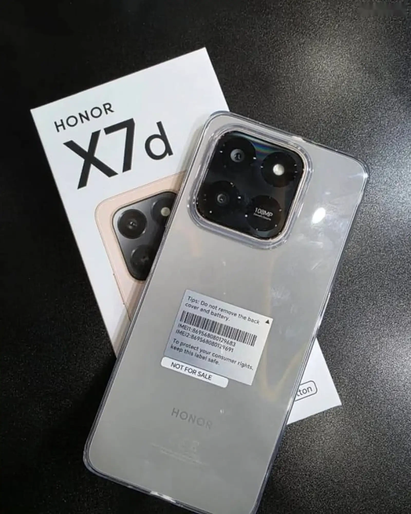 Huawei Honor X7d 16/256Gb titanium 6500Мач — фото 4