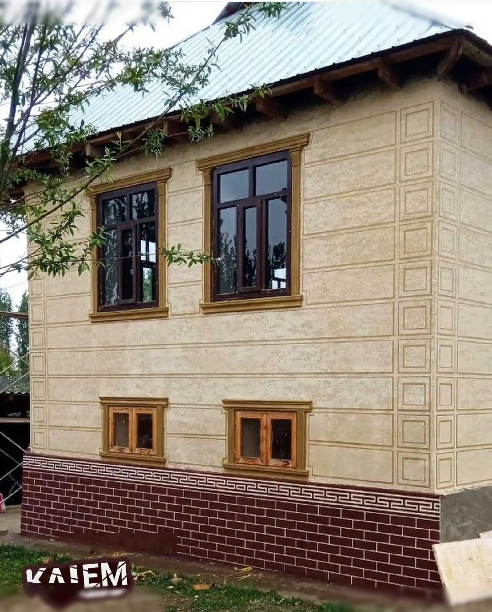 Декоративная краска травертино