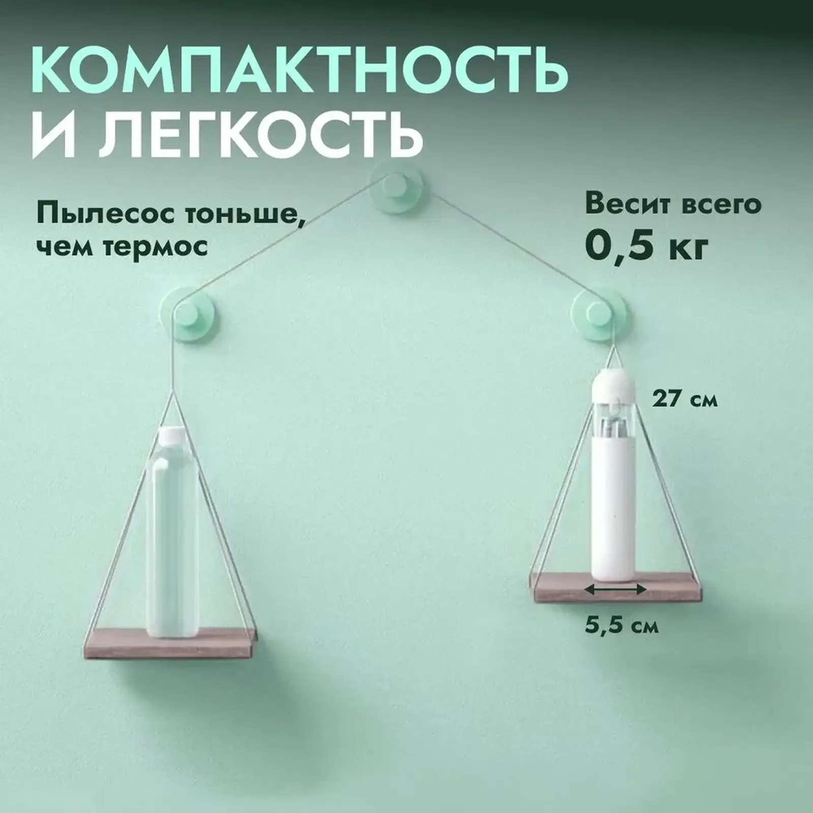 Ручной портативный пылесос Xiaomi Mijia Handheld Portable Vacuum Cleaner