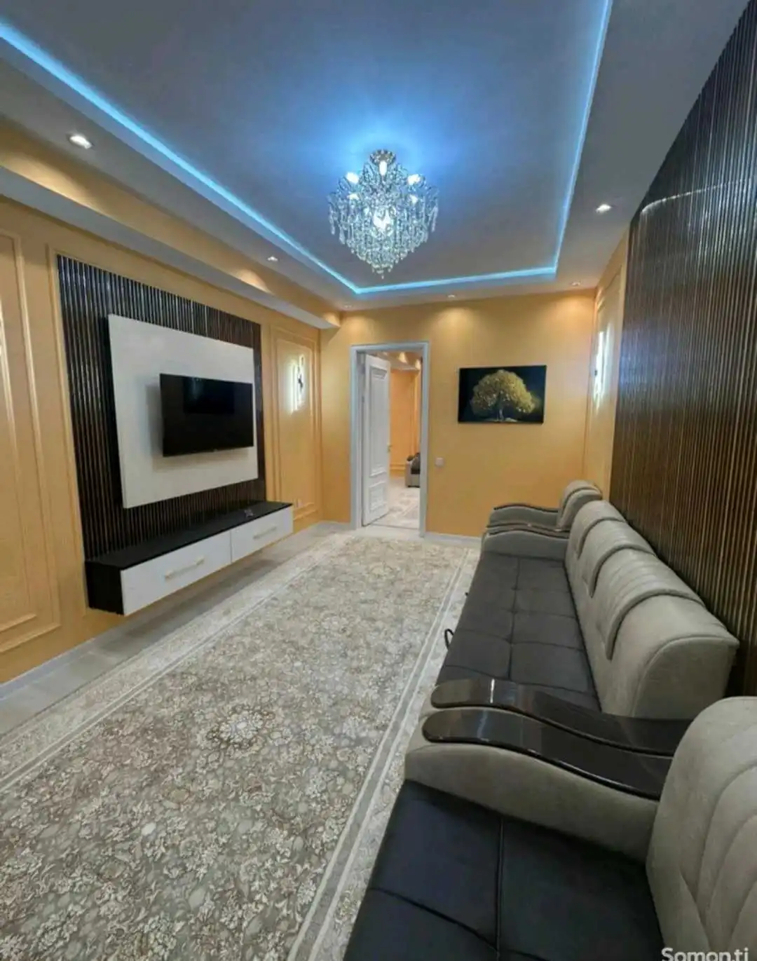 3-к квартира, 3 этаж, 100 м², Исмоили Сомони
