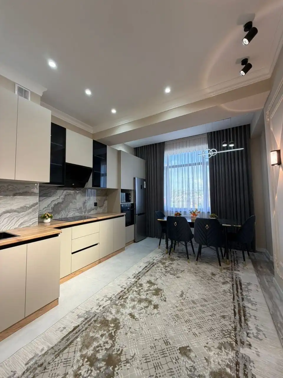 3-к квартира, 9 этаж, 113 м², Ашан