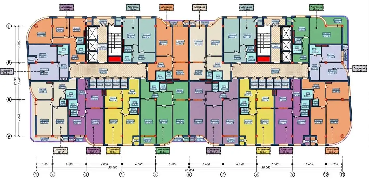 2-к квартира, 16 этаж, 91 м², И.Сомонӣ
