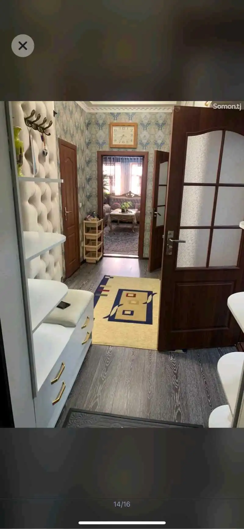 3-к квартира, 4 этаж, 64 м², И. Сомонӣ, Меҳргон