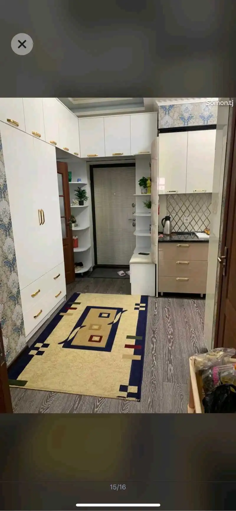 3-к квартира, 4 этаж, 64 м², И. Сомонӣ, Меҳргон