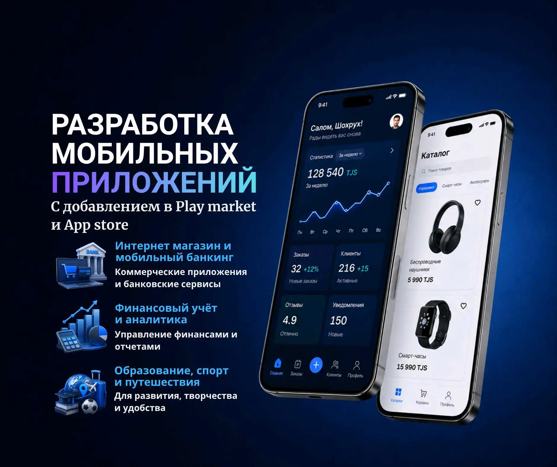 Мобильные приложения Android/IOS