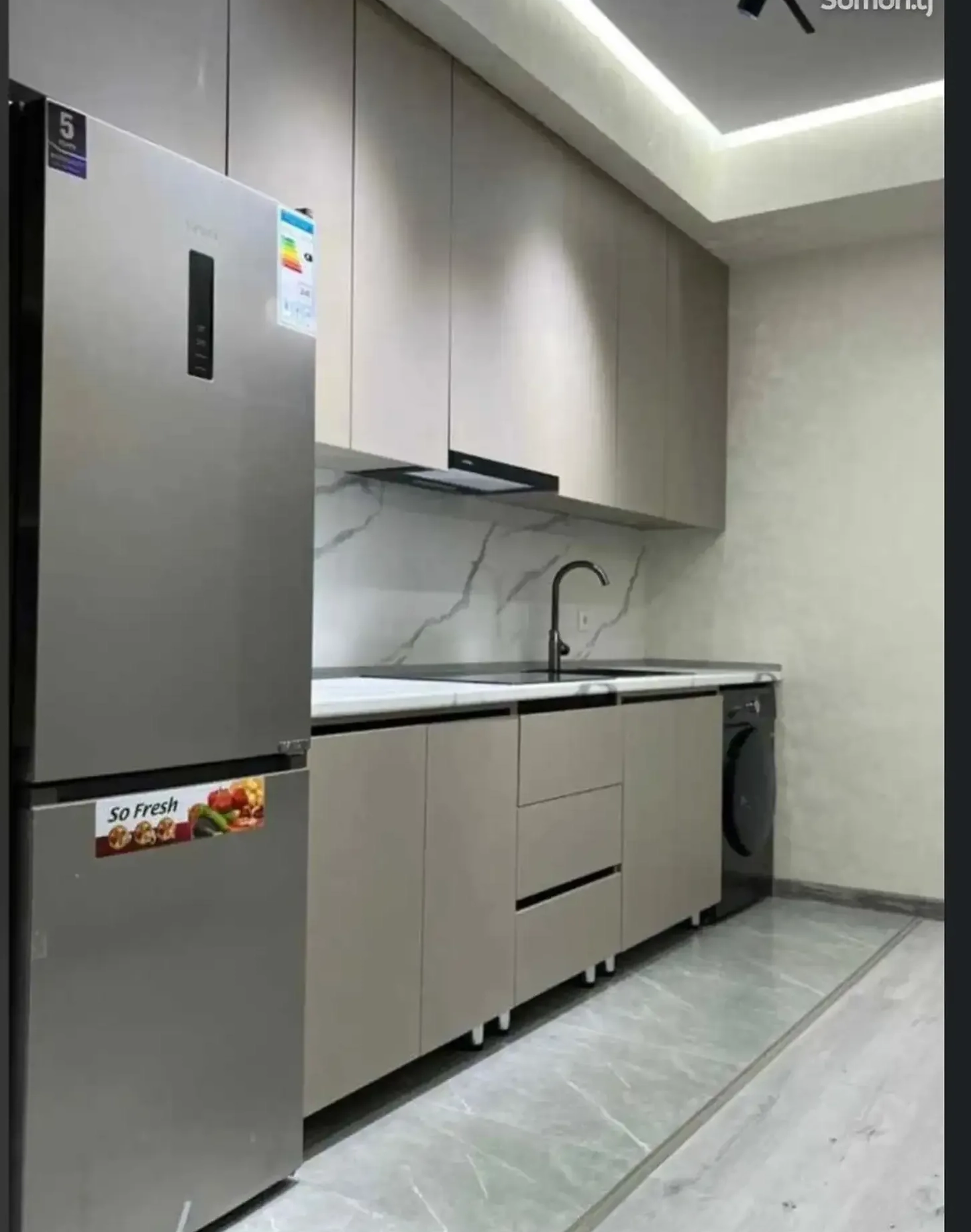 2-комн. квартира, 5 этаж, 50м², Сомони