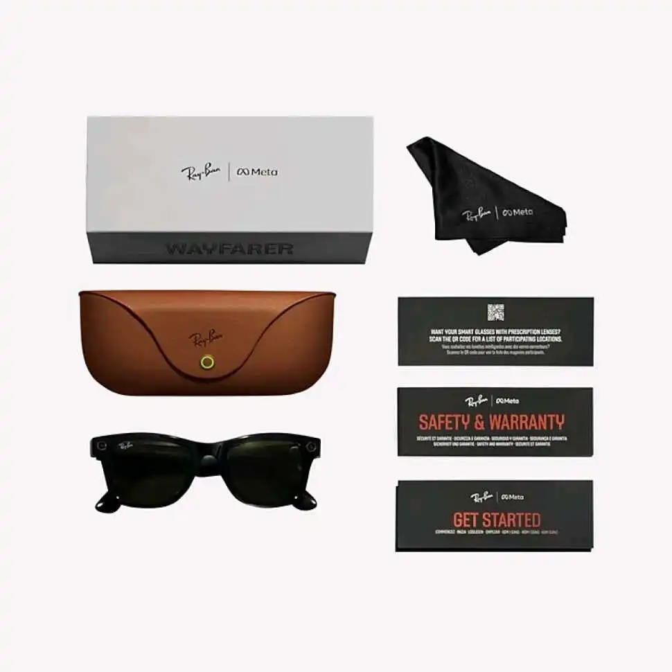 Очки с камерой Ray Ban Meta Wayfarer Gen 1 