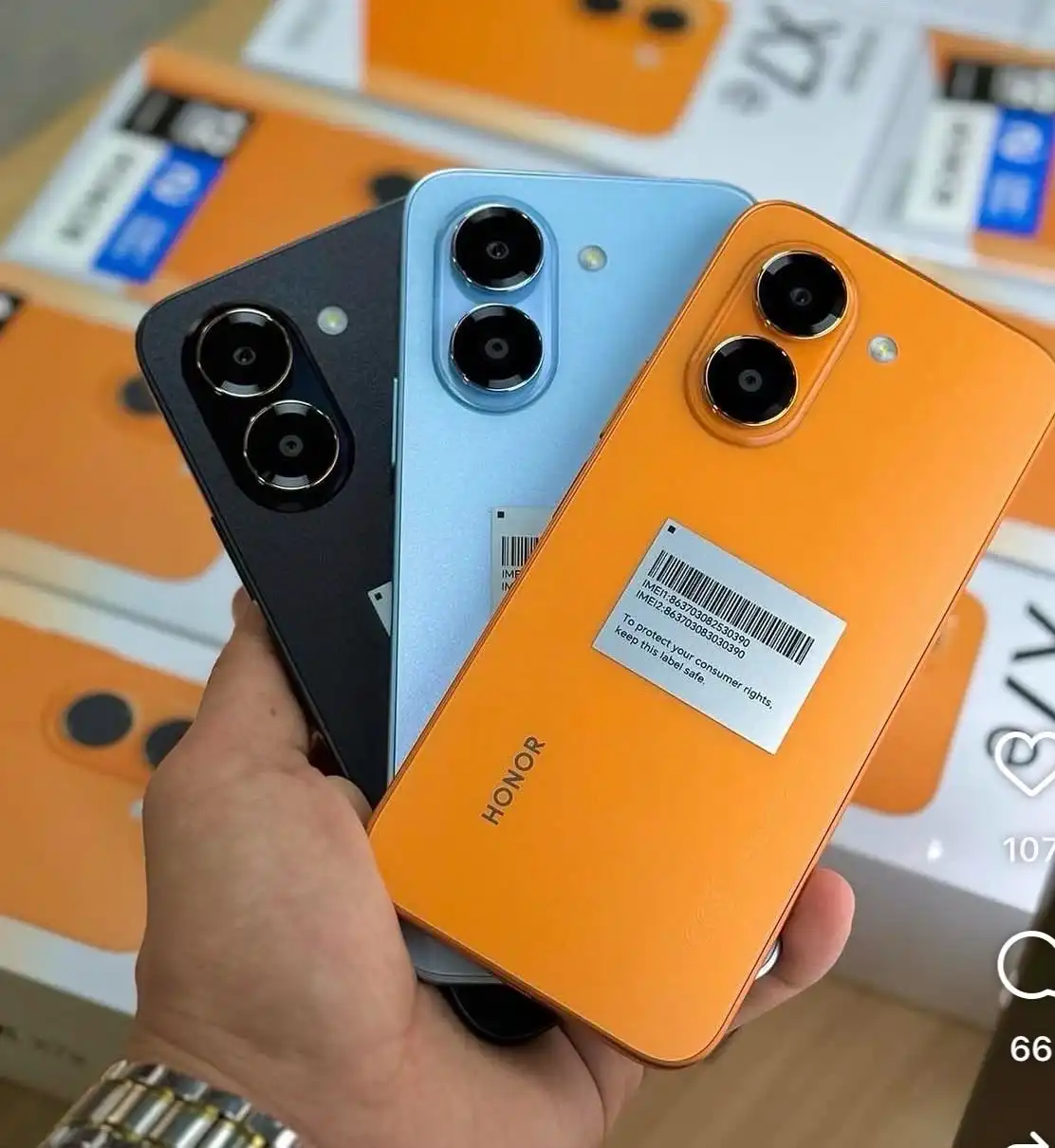 HONOR X7e 8/128GB oreng