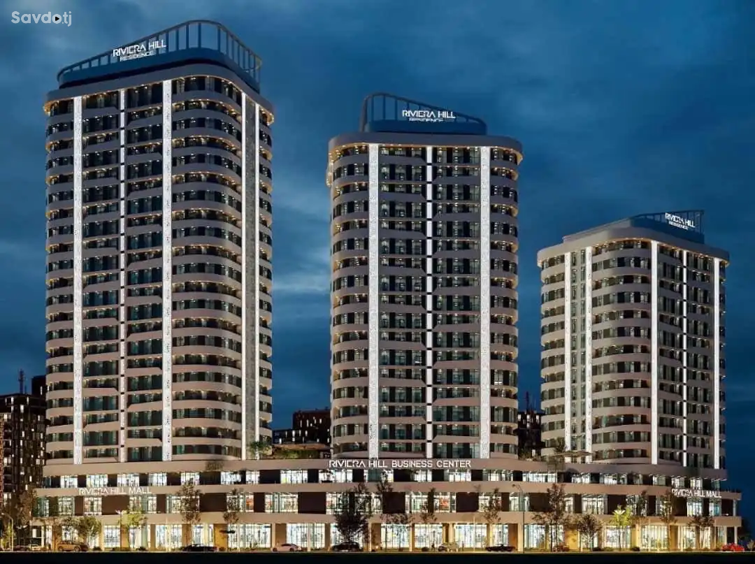 2-к квартира, 10 этаж, 97 м², главный ёвар
