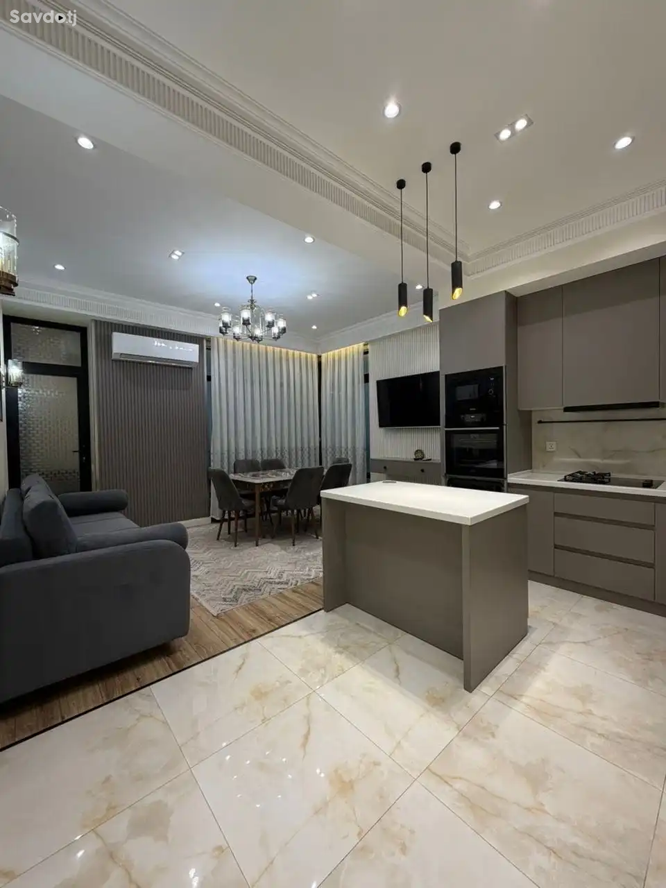 3-к квартира, 8 этаж, 134 м², родоми 1
