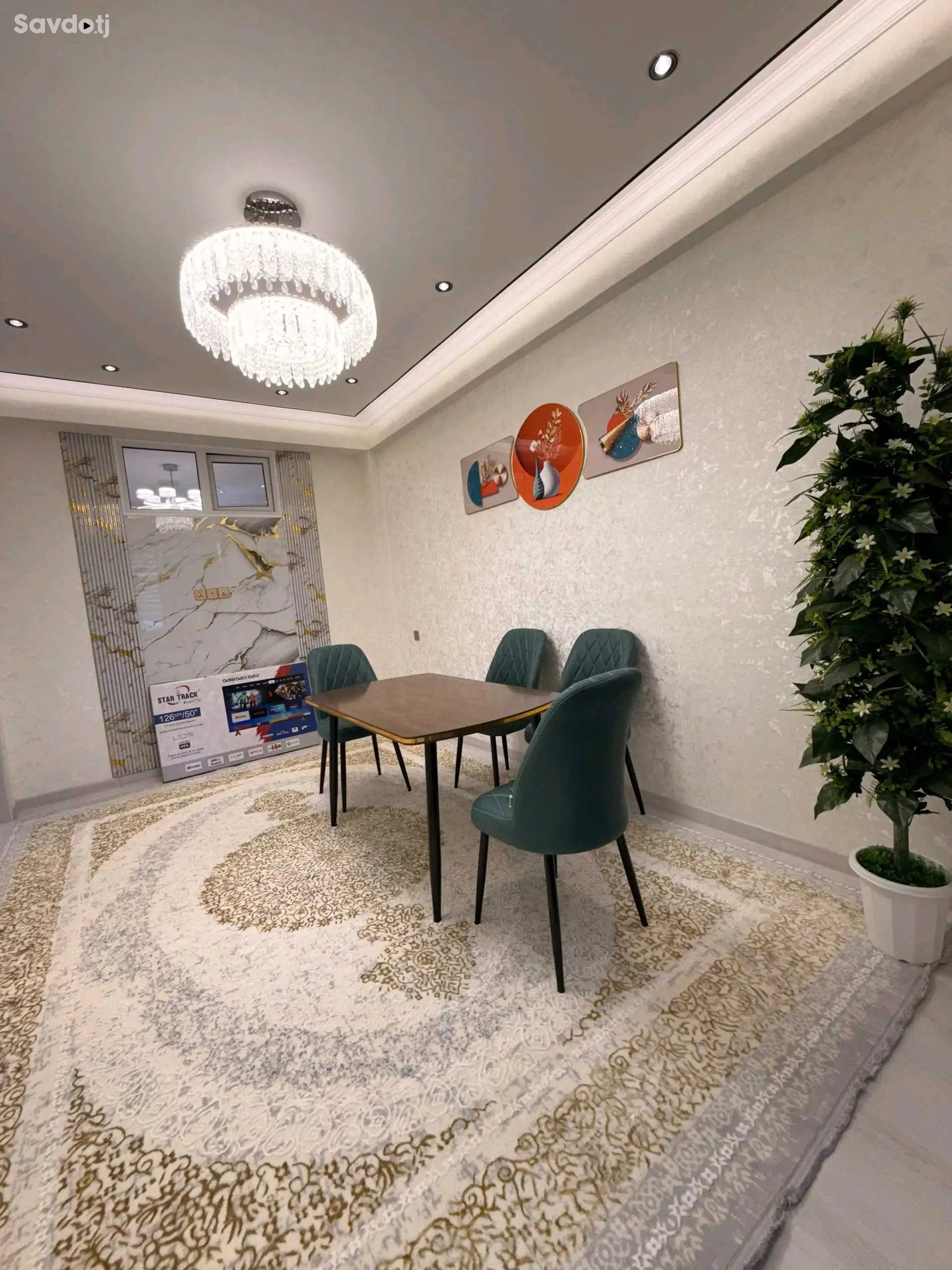 4-к квартира, 9 этаж, 97 м², Сино