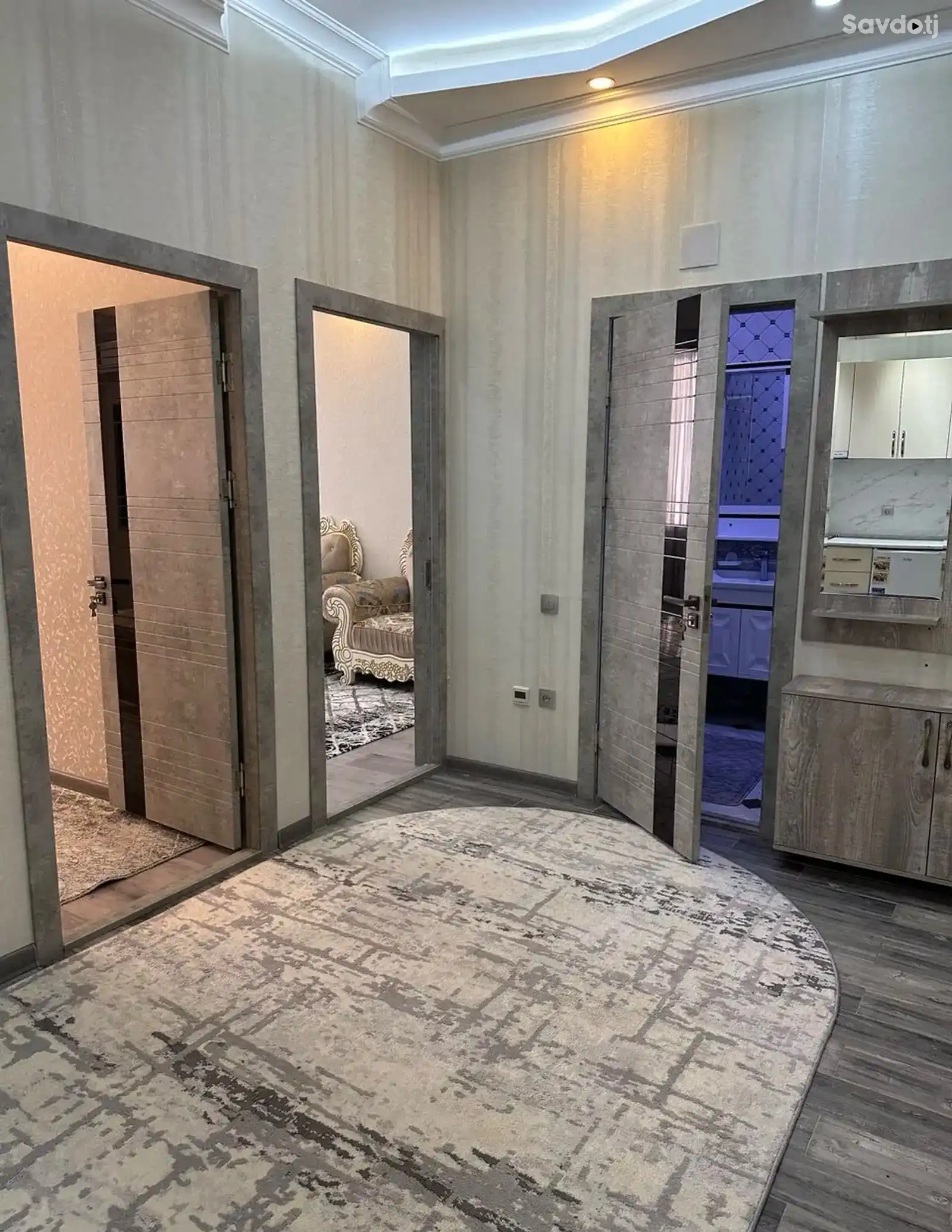 2-к квартира, 9 этаж, 60 м², Дом Бах Z, напротив гостиницы Hilton