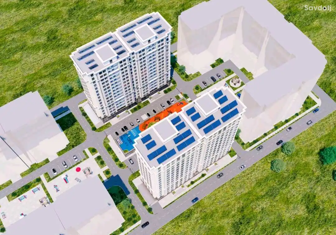3-к квартира, 11 этаж, 81 м², Рудаки