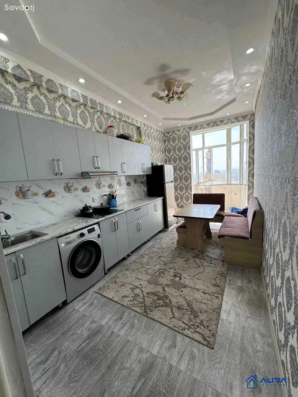 2-к квартира, 15 этаж, 60 м², И Сомони