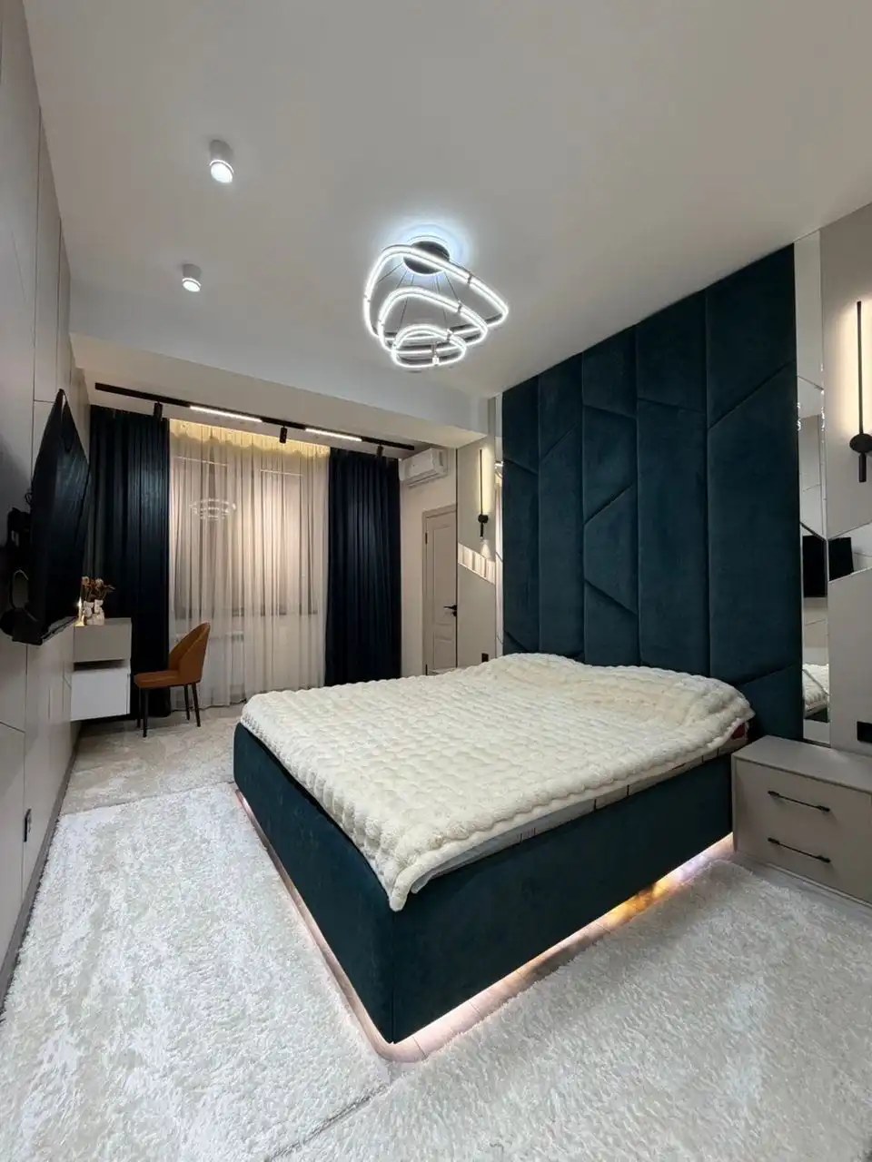 2-к квартира, 9 этаж, 62 м², спартак