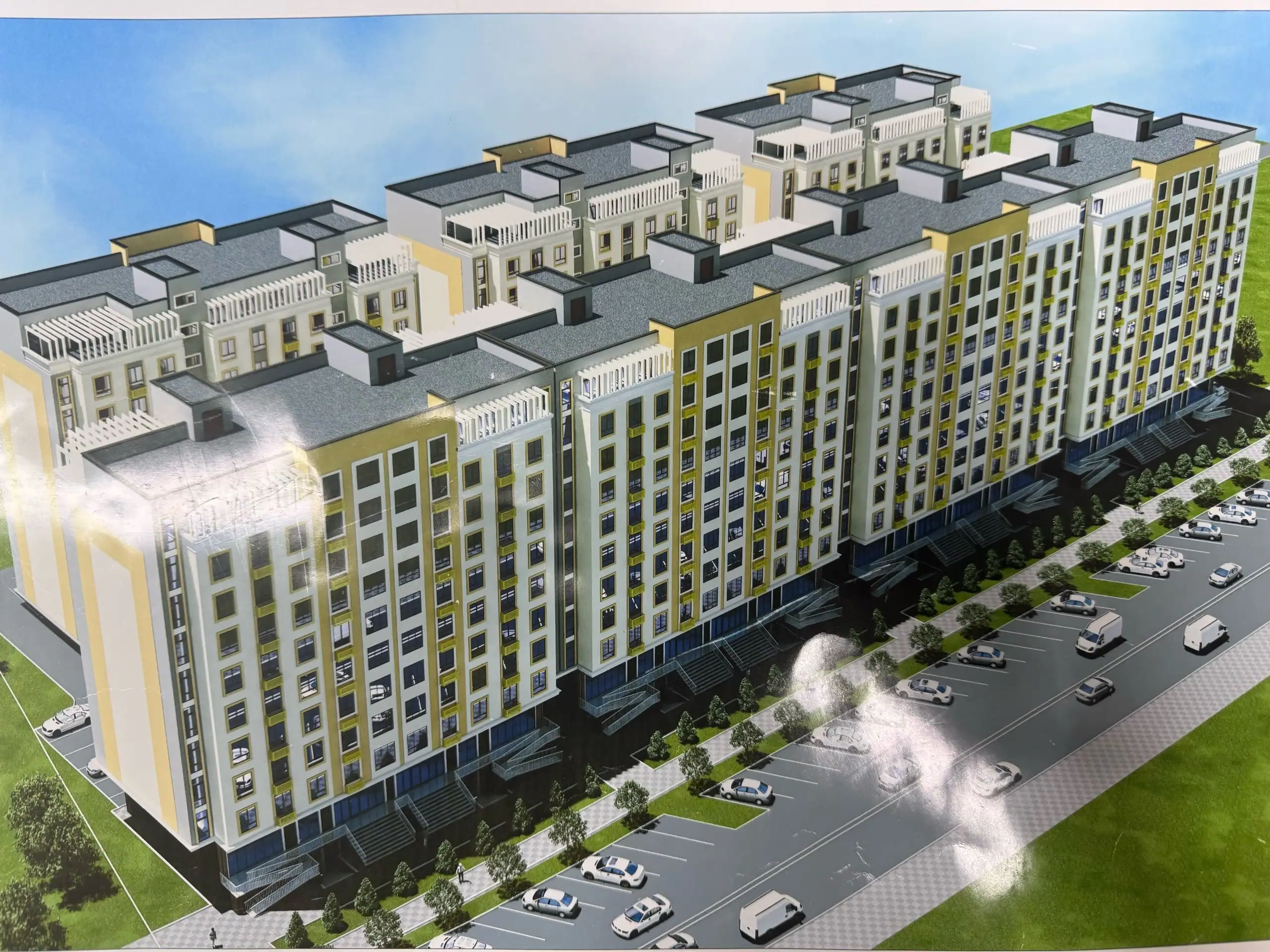 2-к квартира, 8 этаж, 50 м²,  нохияи Рудаки ленски раён