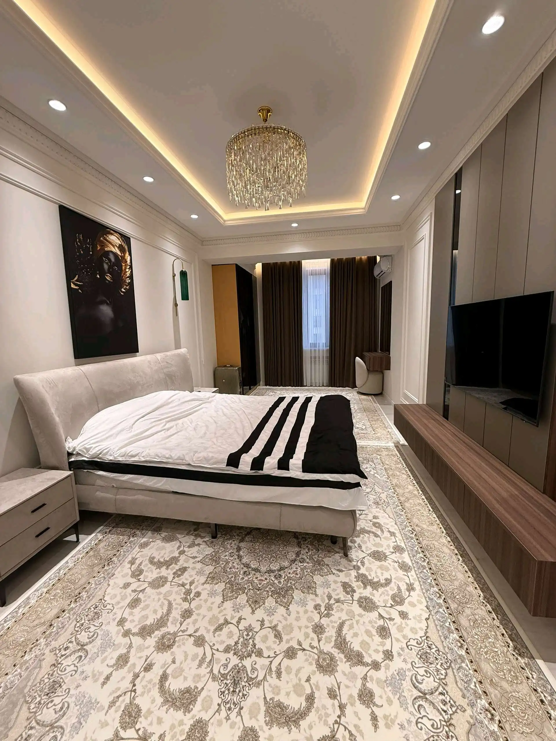 3-к квартира, 16 этаж, 129 м², Хилтон