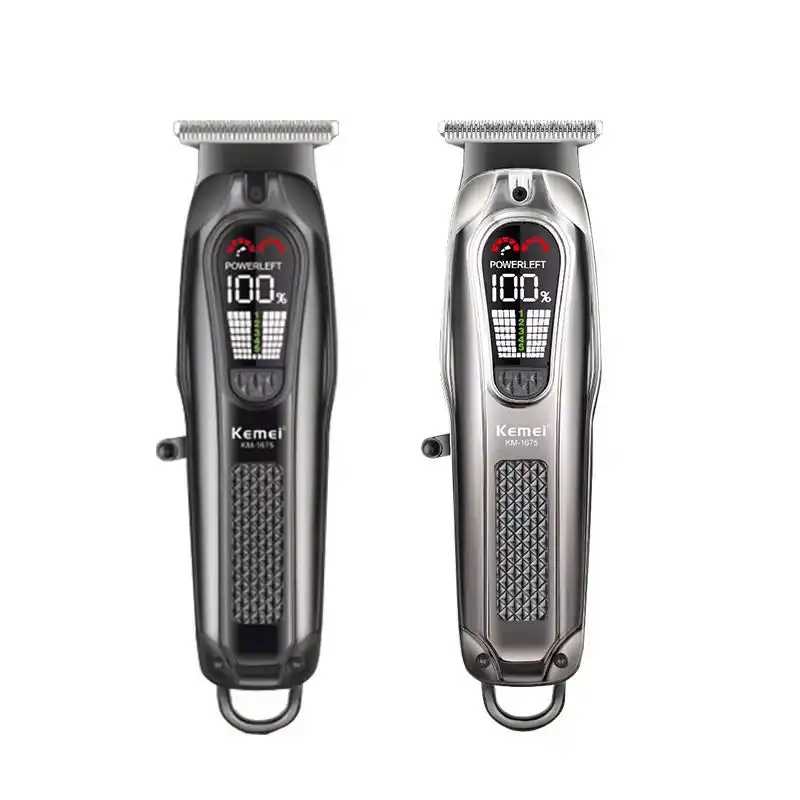 Машинкаи касбии Kemei KM-1675 барои ороиши соч 
