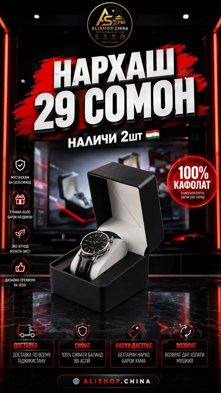 Шкатулка для часов 