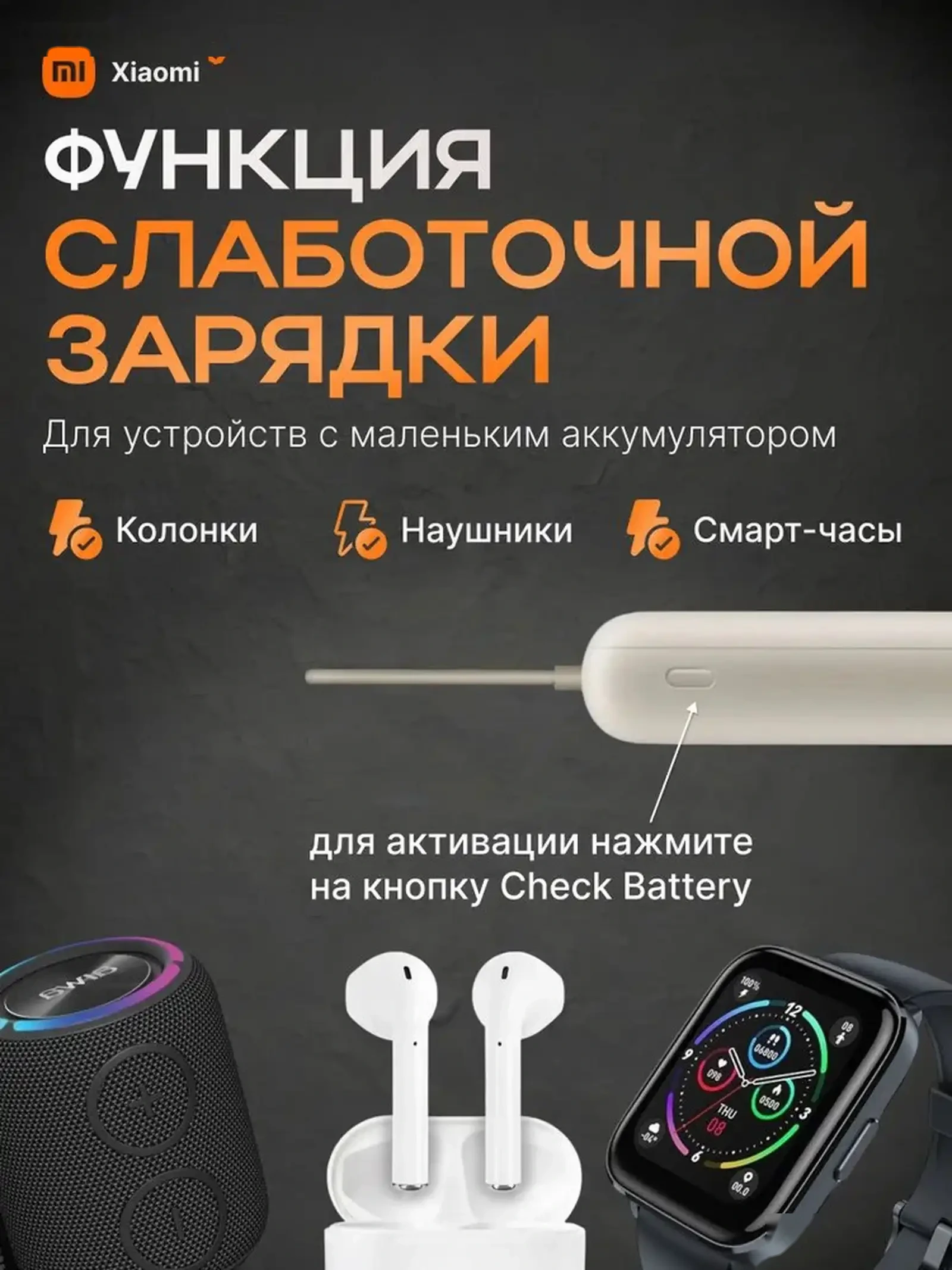 Внешний аккумулятор Xiaomi Power Bank 10000 mAh 22.5W