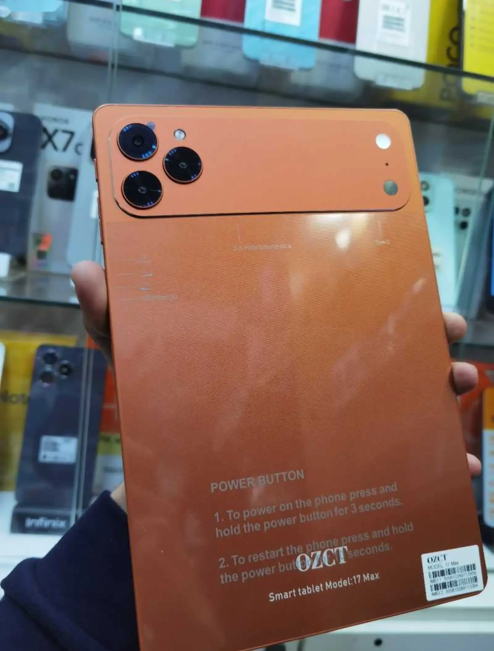 Планшет 17 Pro Max 16/1Tb Blue 10000мач — фото 4