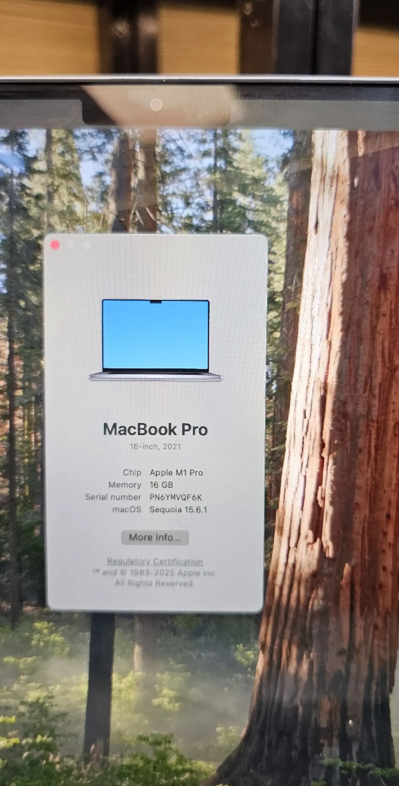 Ноутбук MacBook Pro 16 M1 Pro 2021