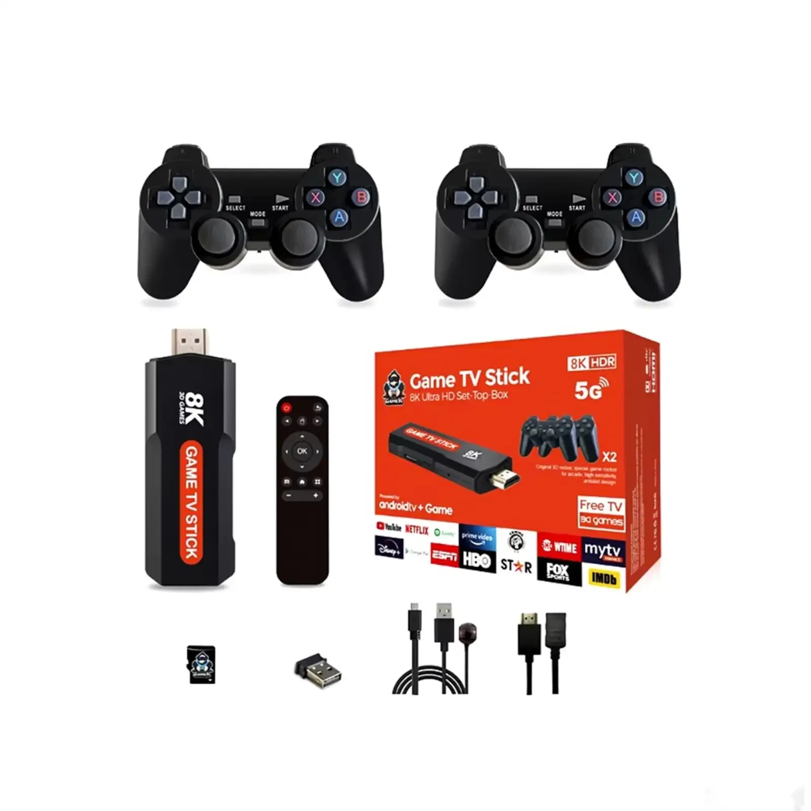 Игровая приставка Game Stick 8K Ultra HD X2 — фото 2
