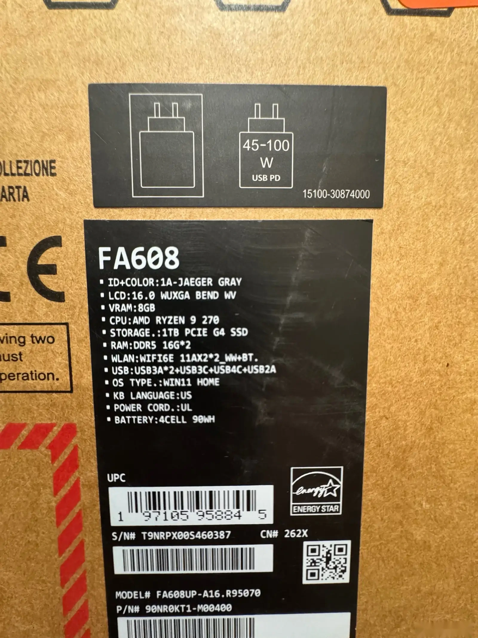 Игровой ноутбук ASUS TUF Gaming A16 R9 32GB 1TB SSD RTX 5070 GB — фото 3