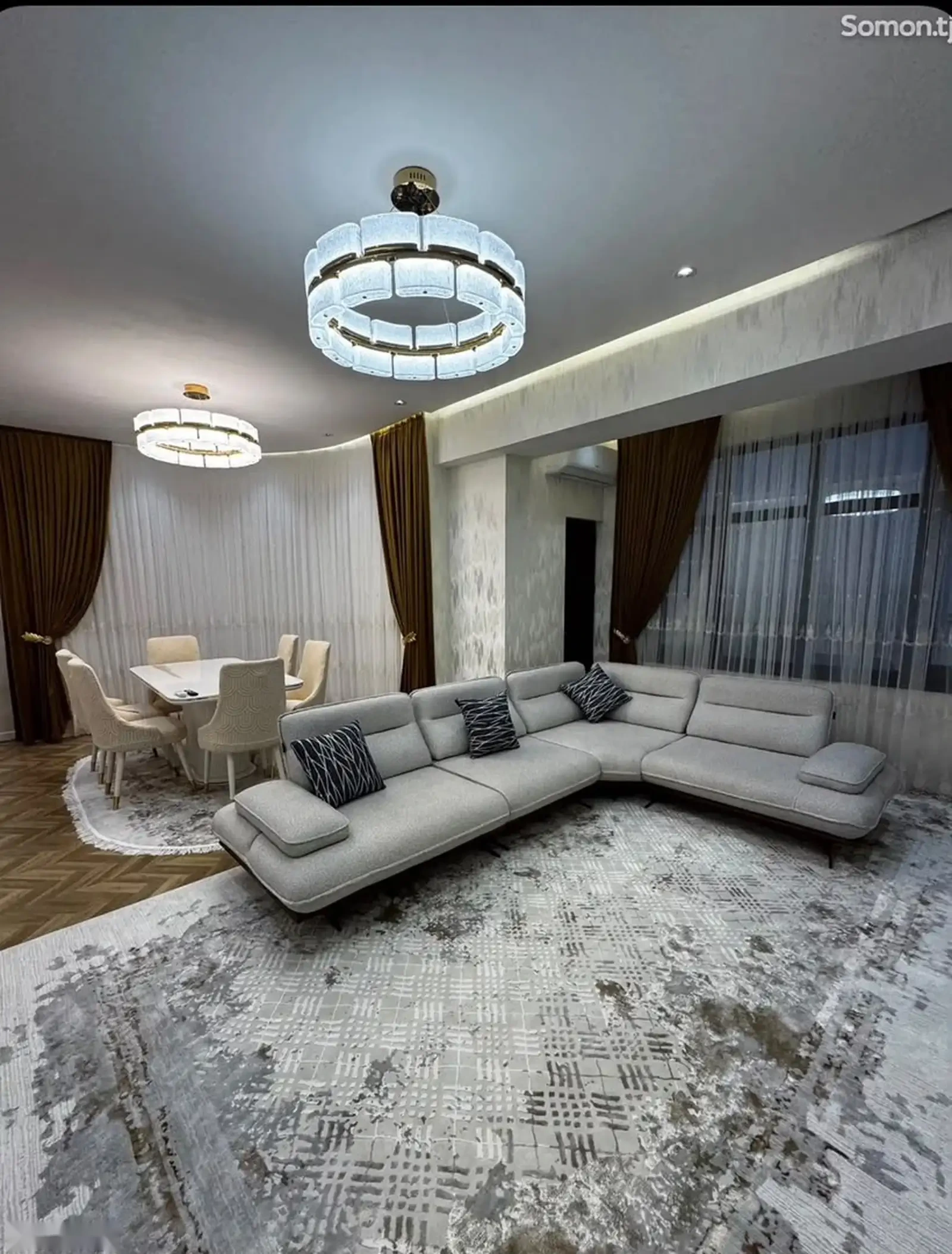 2-комн. квартира, 15 этаж, 92м², сомони — фото 5