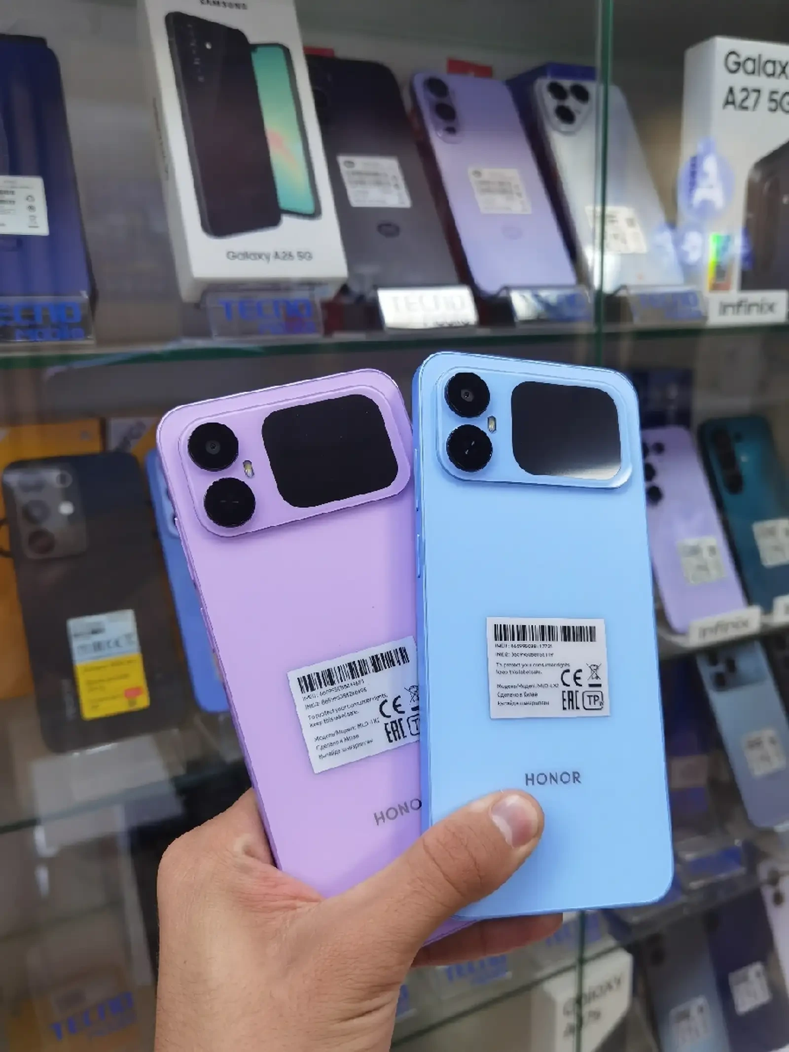 Huawei Honor X5e 8/64Gb Purple 6000Мач — фото 3
