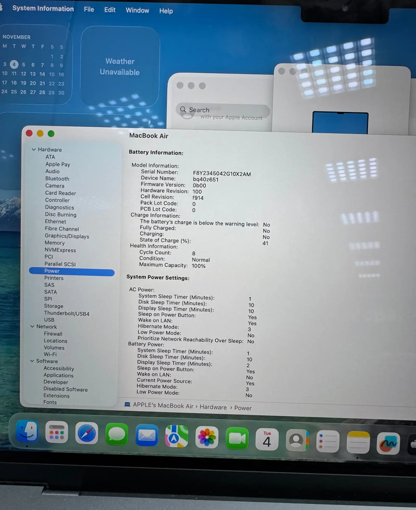 Ноутбук MacBook Air M2
