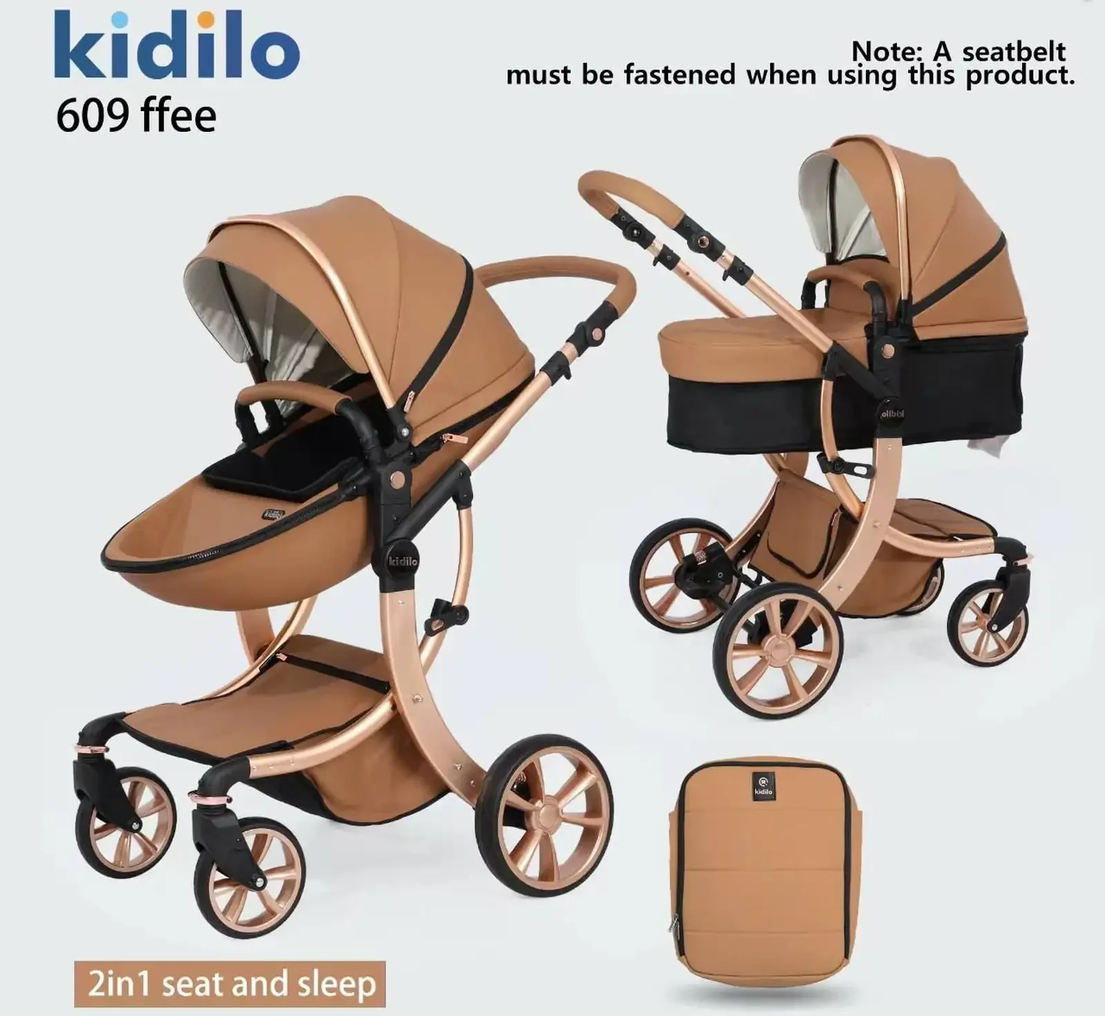 Коляска Kidilo-609+