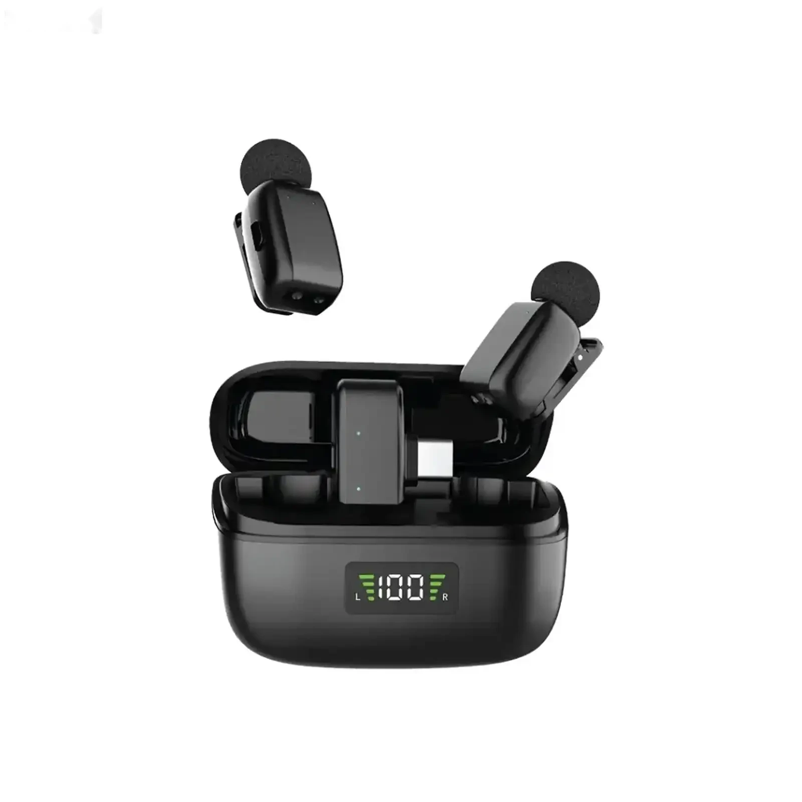Беспроводной микрофон 2 в 1 Green Lion Flex Mic Duo Type C to Lightning — фото 2
